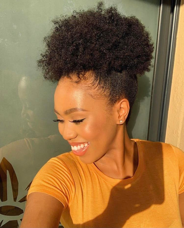 The Polished High Puff The Polished High Puff — Puff Natural Hairstyles 2027