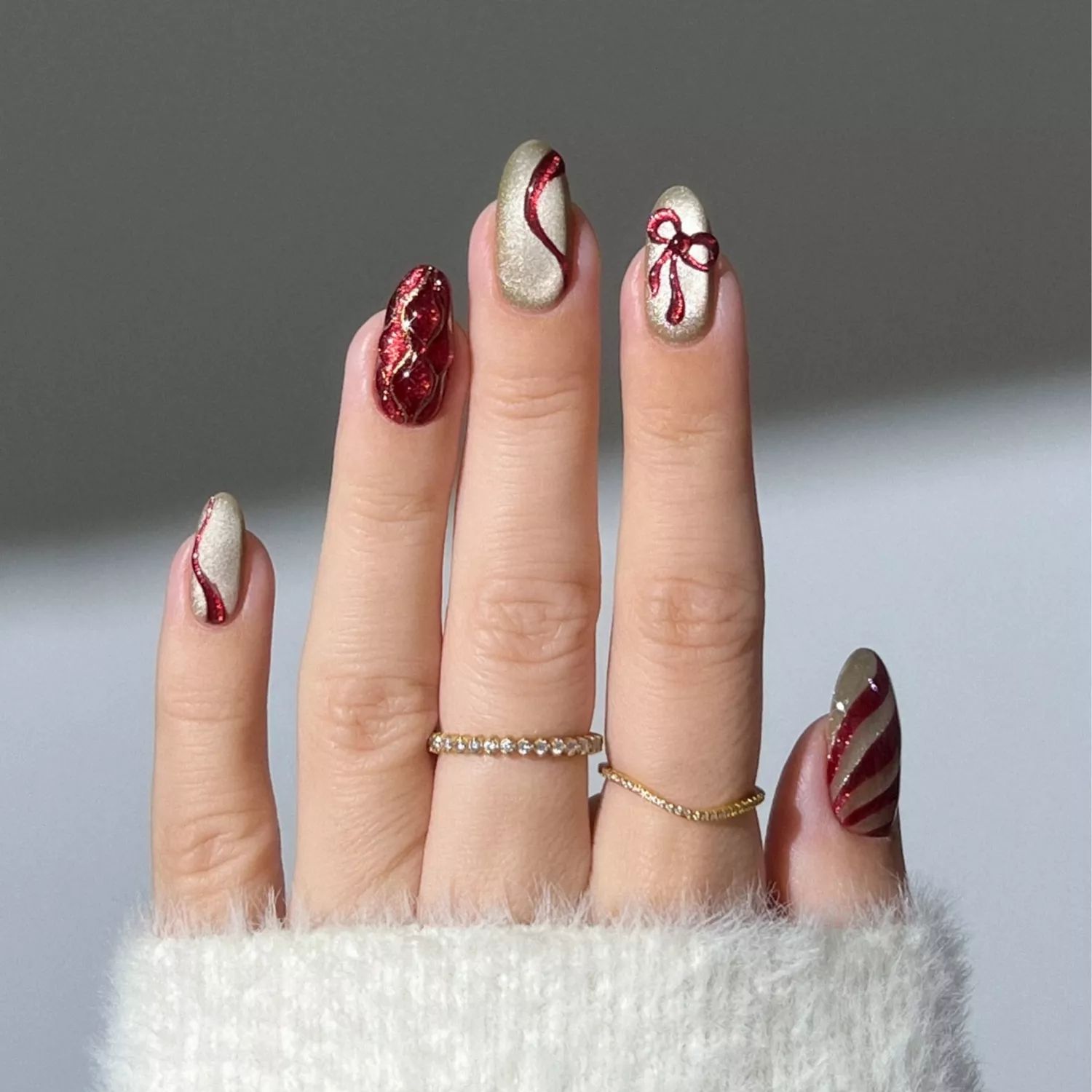 Visual Idea — The Thumb Has A Red Swirl Visual Idea — The Thumb Has A Red Swirl — Retail Nails 2027
