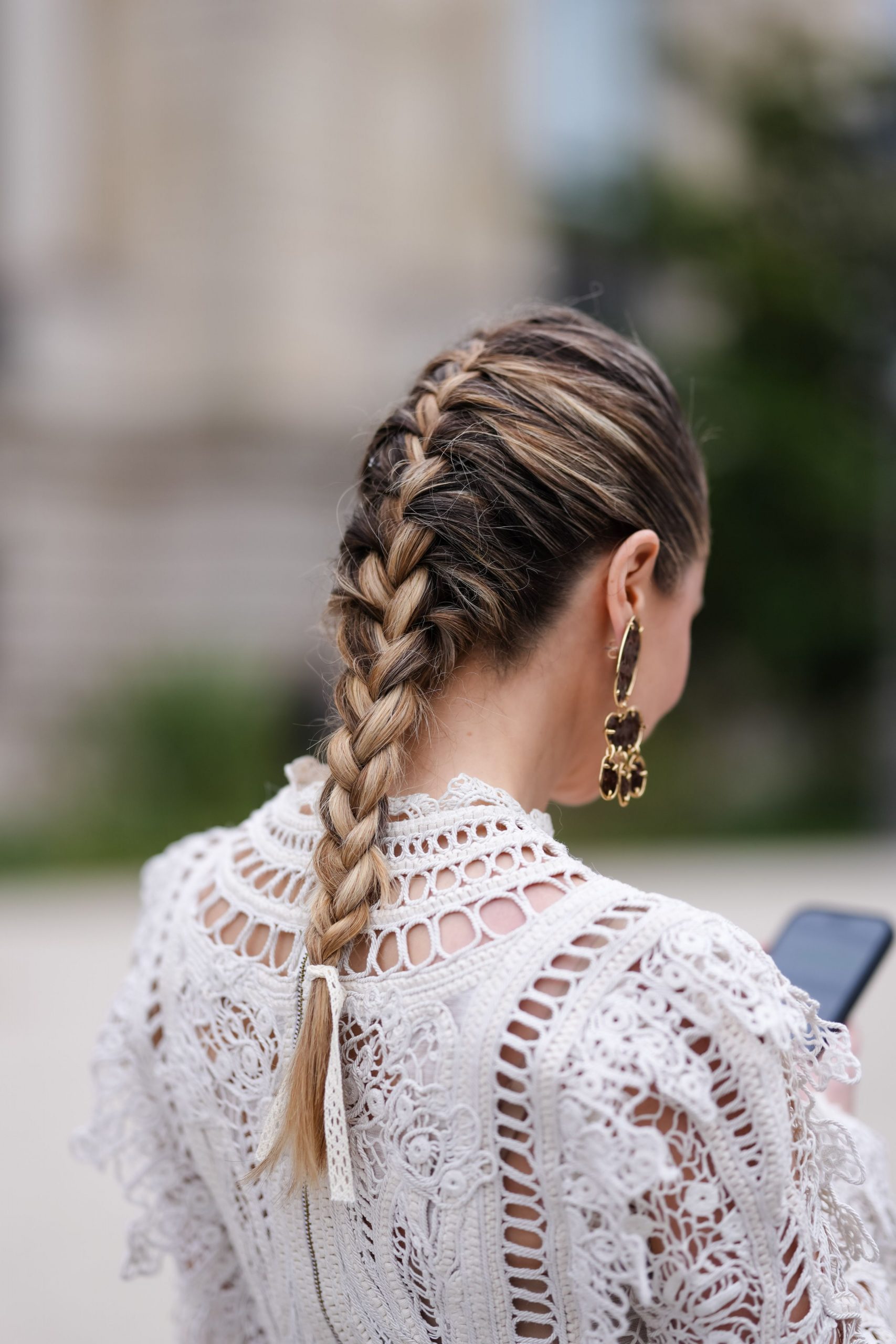 Neat French Braid Collarbone Length — Braids 2027 for Medium Hair