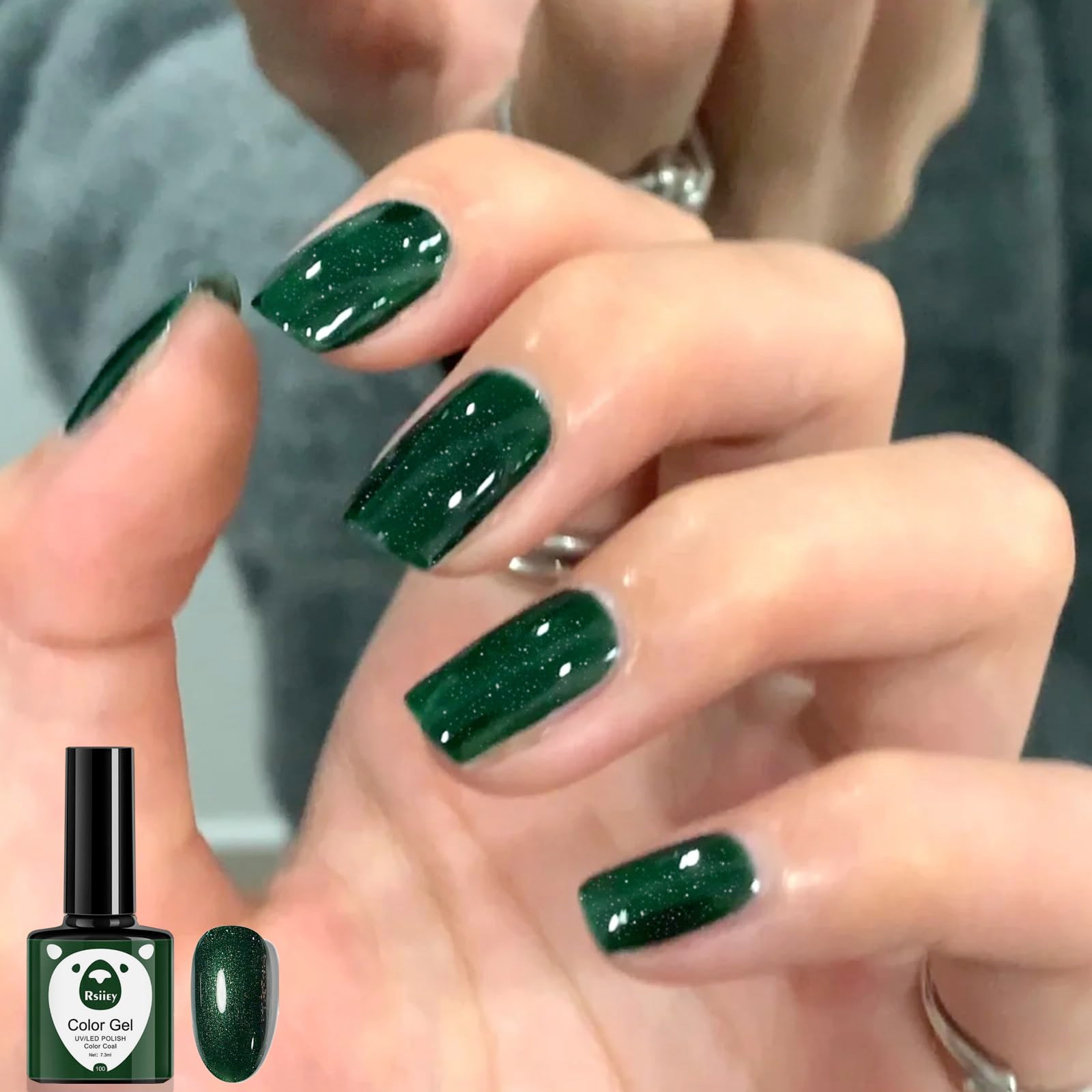 Dense Silver Glitter Emerald Nails Dense Silver Glitter Emerald Nails — Emerald Nails 2027