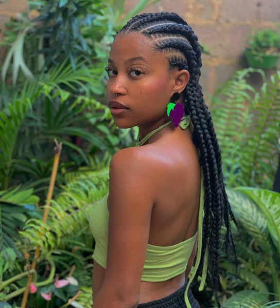 Cornrows Transitioning to Loose Braids — Braids 2027 for Medium Hair