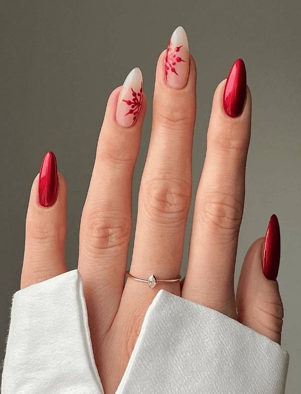 Glossy Visual Idea Glossy Visual Idea — Winter Formal Nails 2027