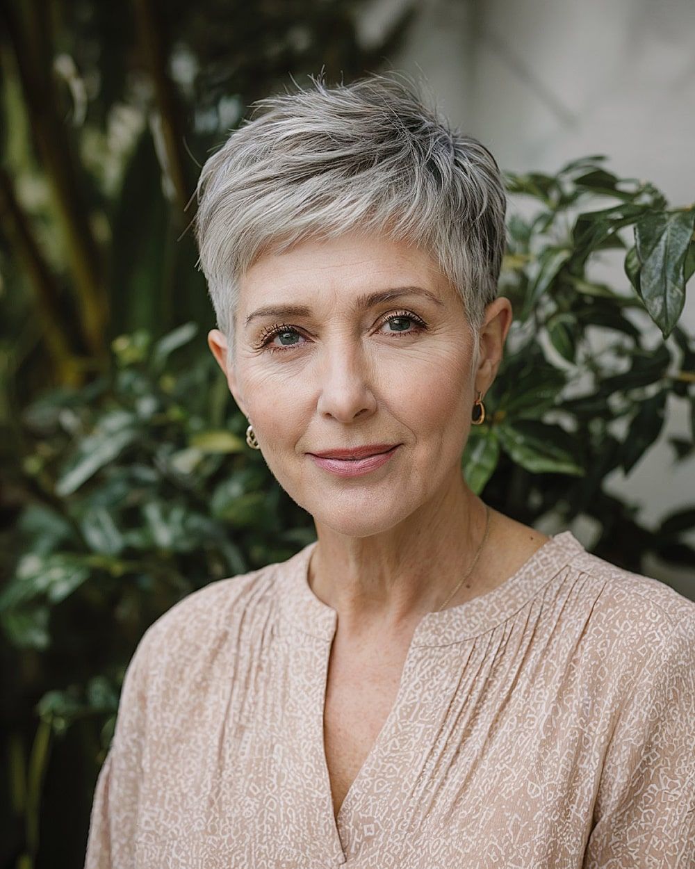 Gray Pixie With Silver Lowlights Gray Pixie With Silver Lowlights — Lowlights Pixie 2027