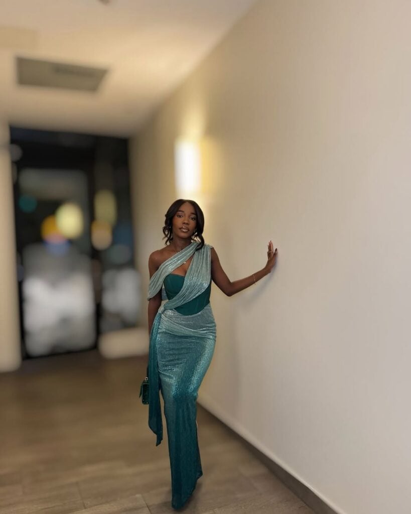 Sequined Metallic Outfit Idea — Birthday Photoshoot Outfits 2027