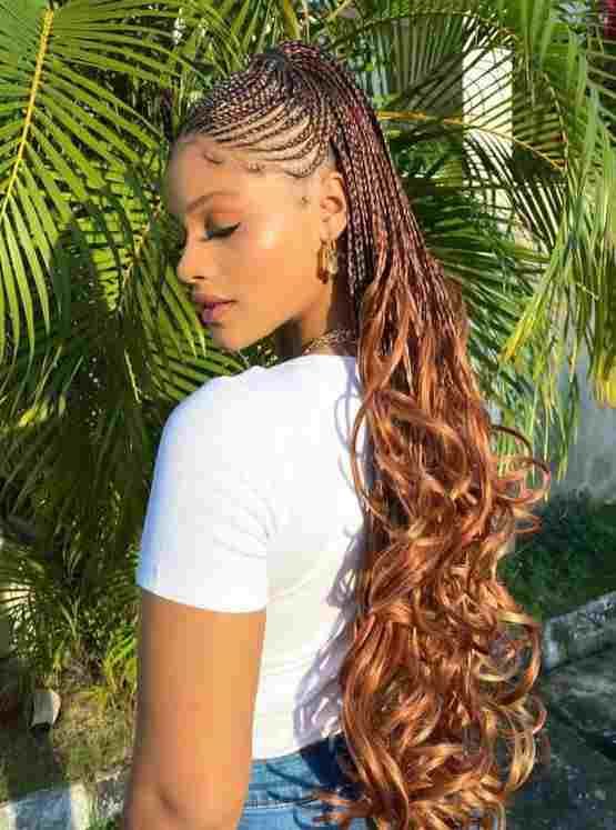 Warm Brown With Blonde Balayage Visual Idea Warm Brown With Blonde Balayage Visual Idea — Braided Hairstyles 2027 with Curls