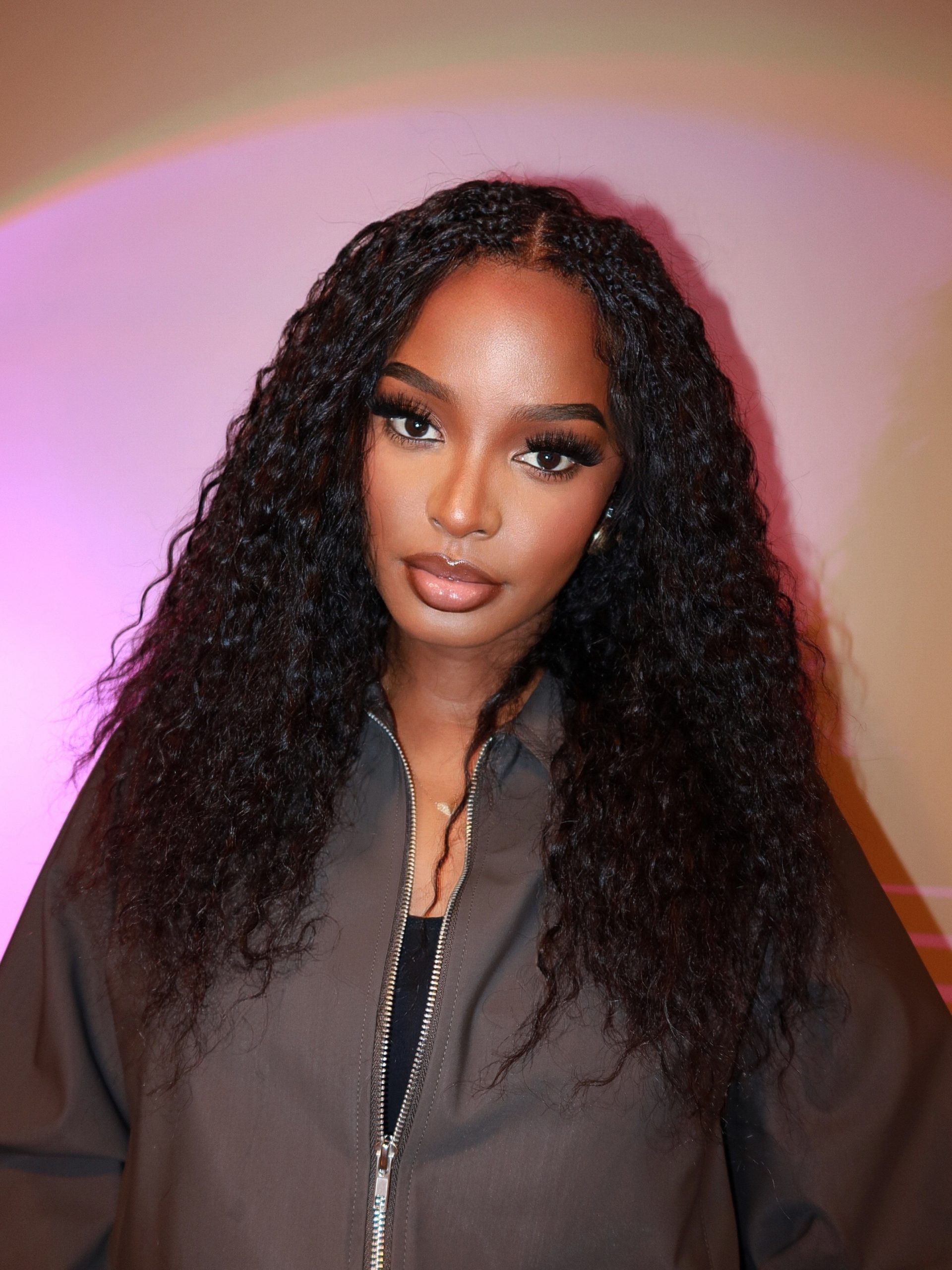 Shoulder-Length Black Braids with Wavy Ends Shoulder-Length Black Braids with Wavy Ends — Bora Bora Braids 2027