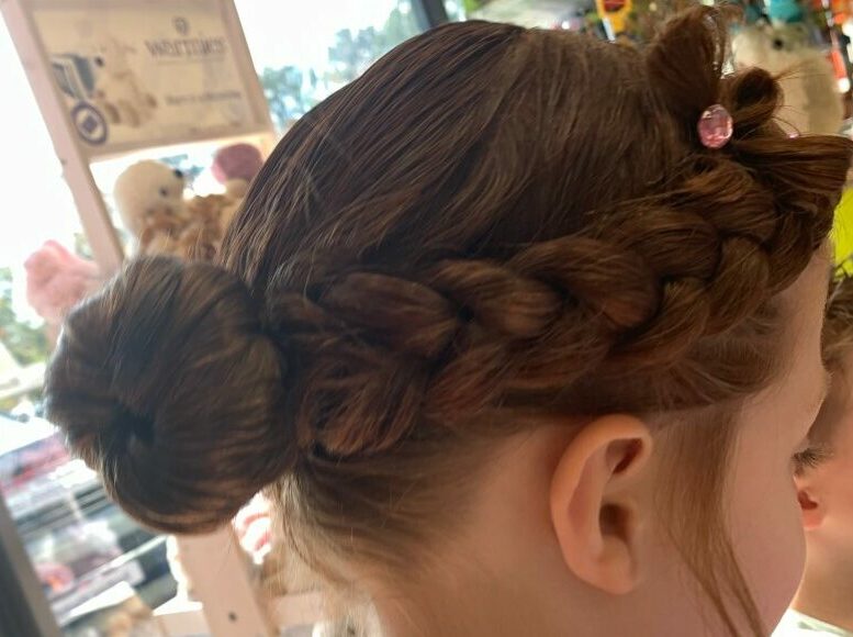 Blonde Bunny Ear Bun Blonde Bunny Ear Bun — Easter Hairstyles 2027