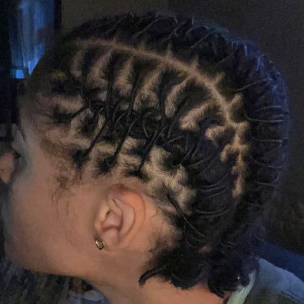 Short Black Locs With Subtle Brown Undertones Short Black Locs With Subtle Brown Undertones — Loc Styles 2027 for Black Women