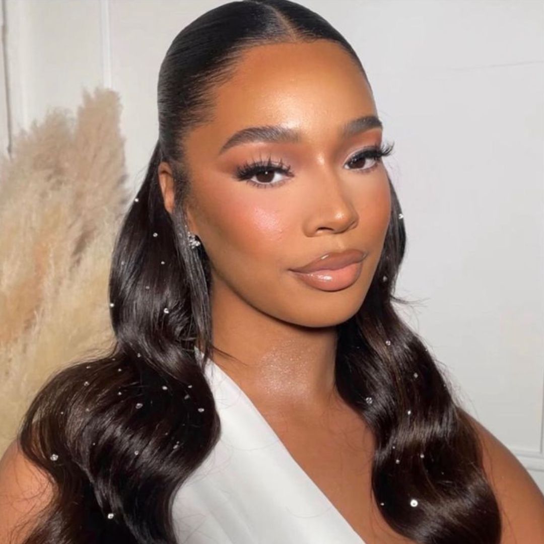 Half-Up Topknot With Jeweled Accents — Gala Hairstyles 2027