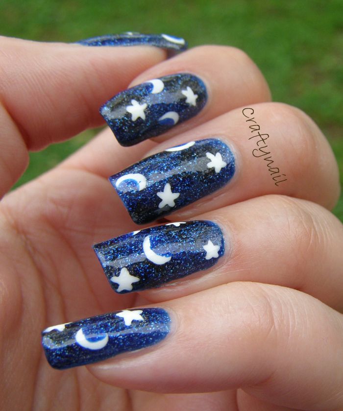 Any Visual Idea — Moon and Stars Nails 2027