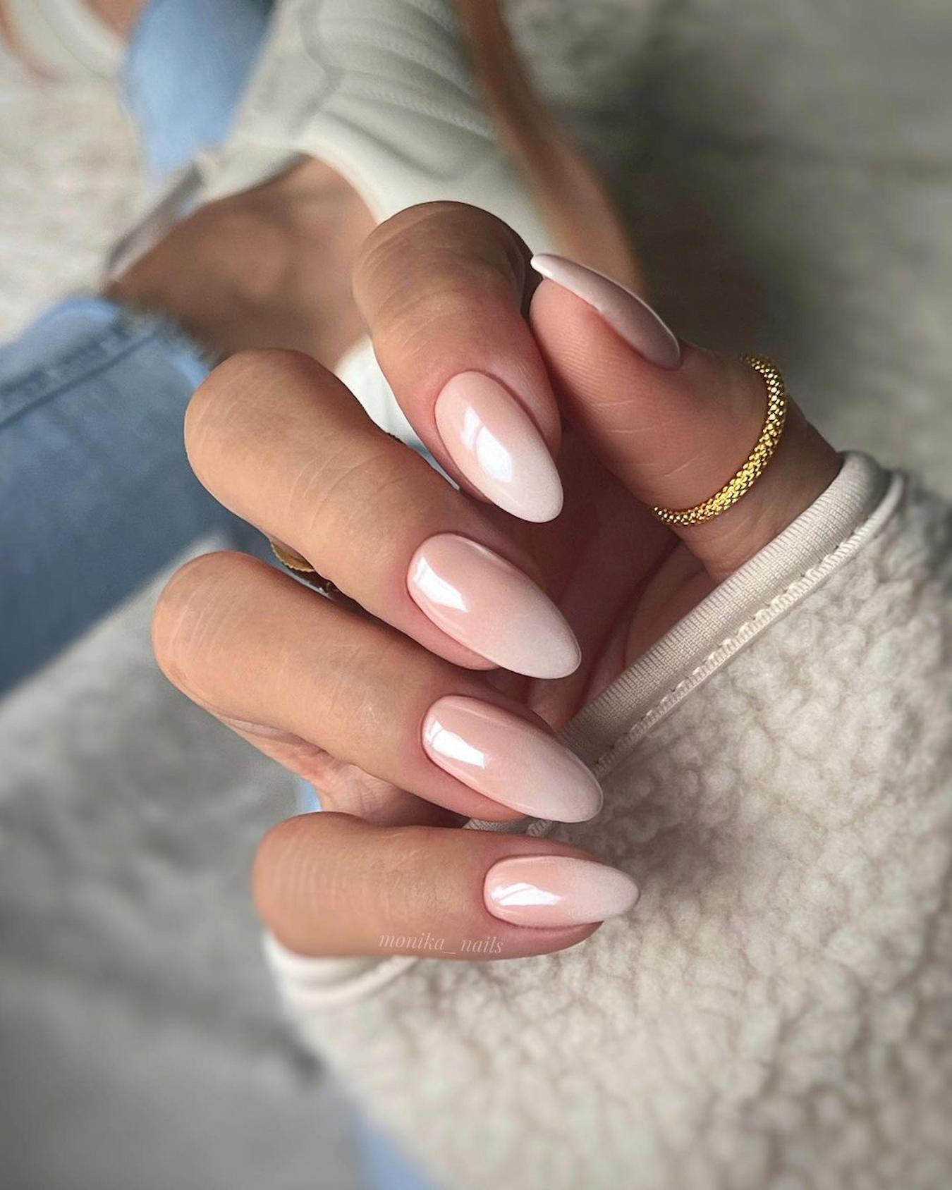 Soft Pink to White Subtle Ombre Soft Pink to White Subtle Ombre — Summer Ombre Nails 2027