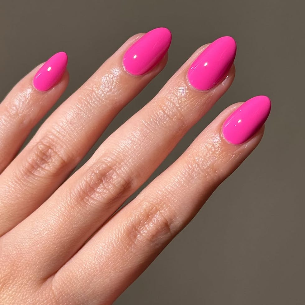 Saturated Cool-Tone Pink Glossy Nails Saturated Cool-Tone Pink Glossy Nails — Pink Rave Nails 2027