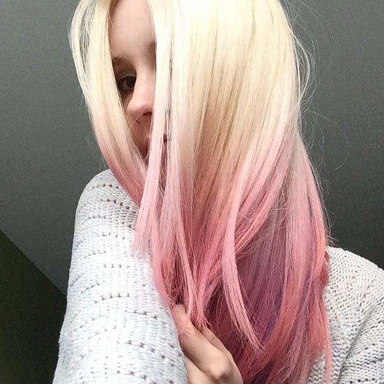 Air Dried Visual Idea Air Dried Visual Idea — Blonde 2027 with Pink Hair