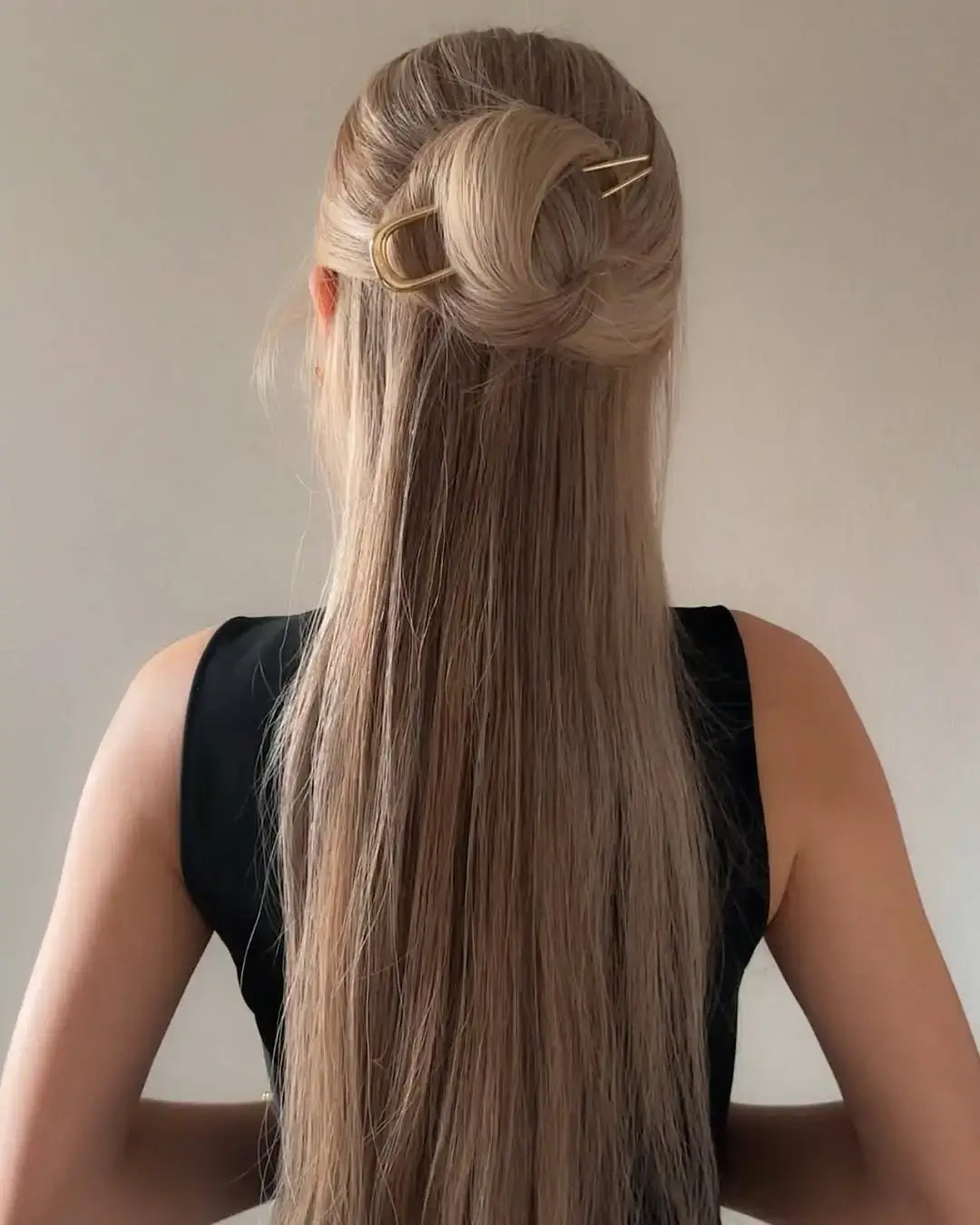Mid-Back Ash Blonde Twisted Updo Mid-Back Ash Blonde Twisted Updo — Hairstyles 2027 for College