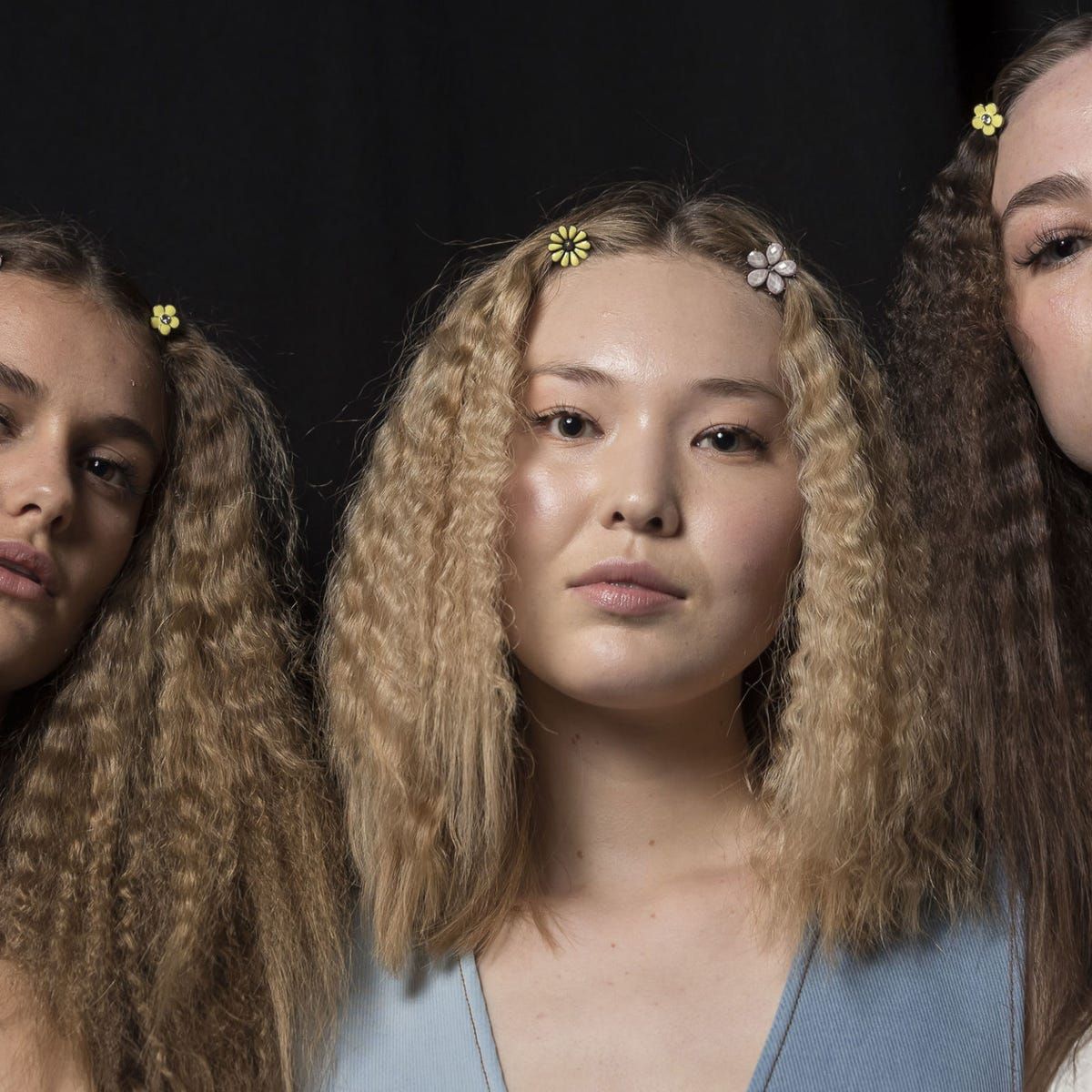 Modern Blonde With Textured Crimps — Crimped Hairstyles 2027