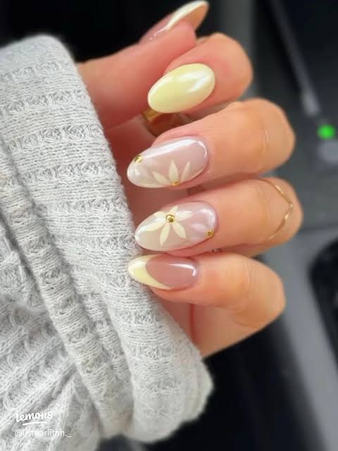 Clean Execution Even Cuticle Work Visual Idea — Yellow Nails 2027