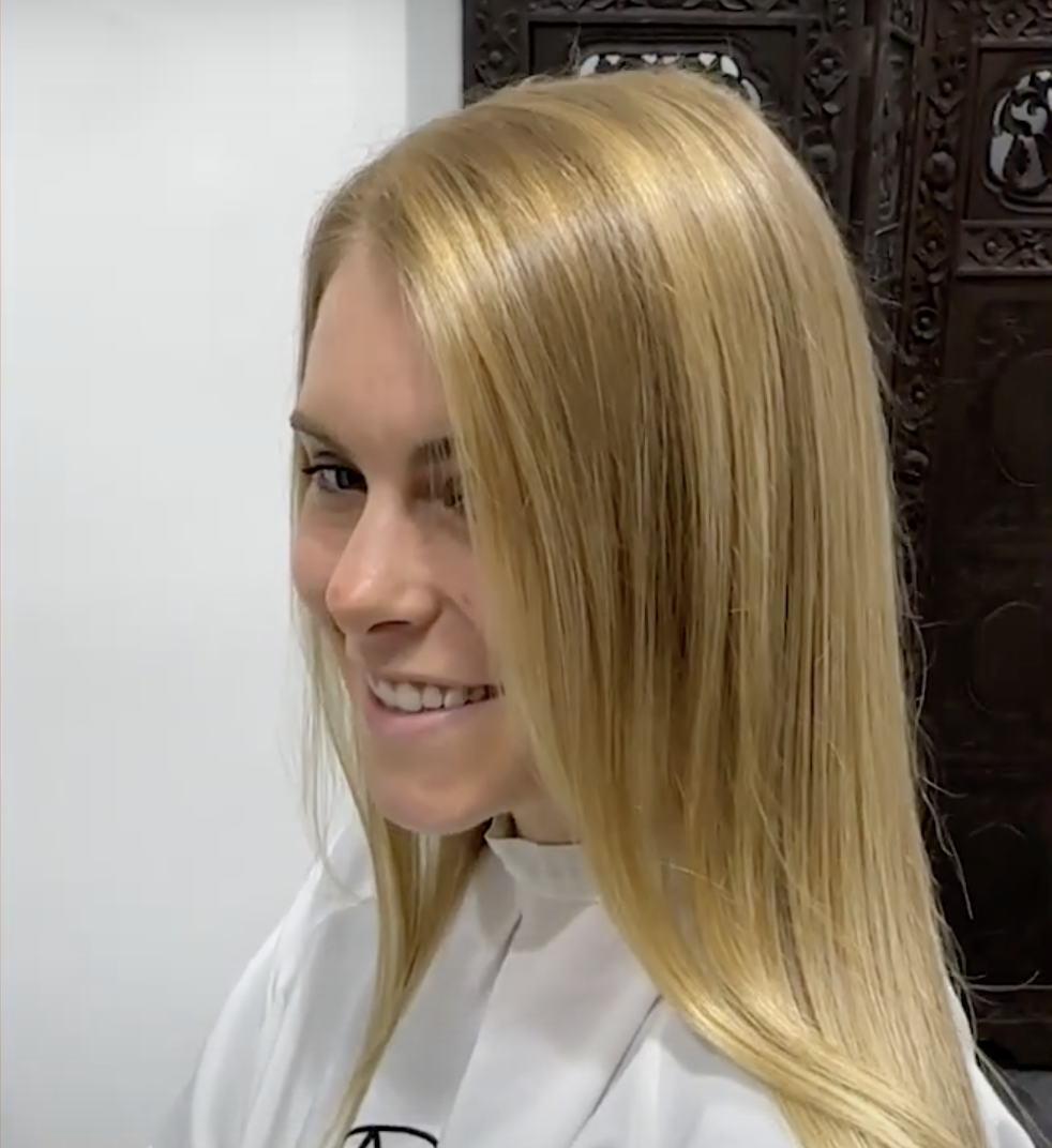 Ash Blonde Long Bob With Golden Sheen Ash Blonde Long Bob With Golden Sheen — Glazed Hair 2027