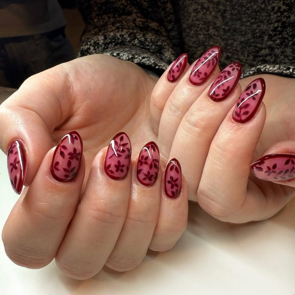 All-Over Floral Pattern Visual Idea All-Over Floral Pattern Visual Idea — Floral Nails 2027