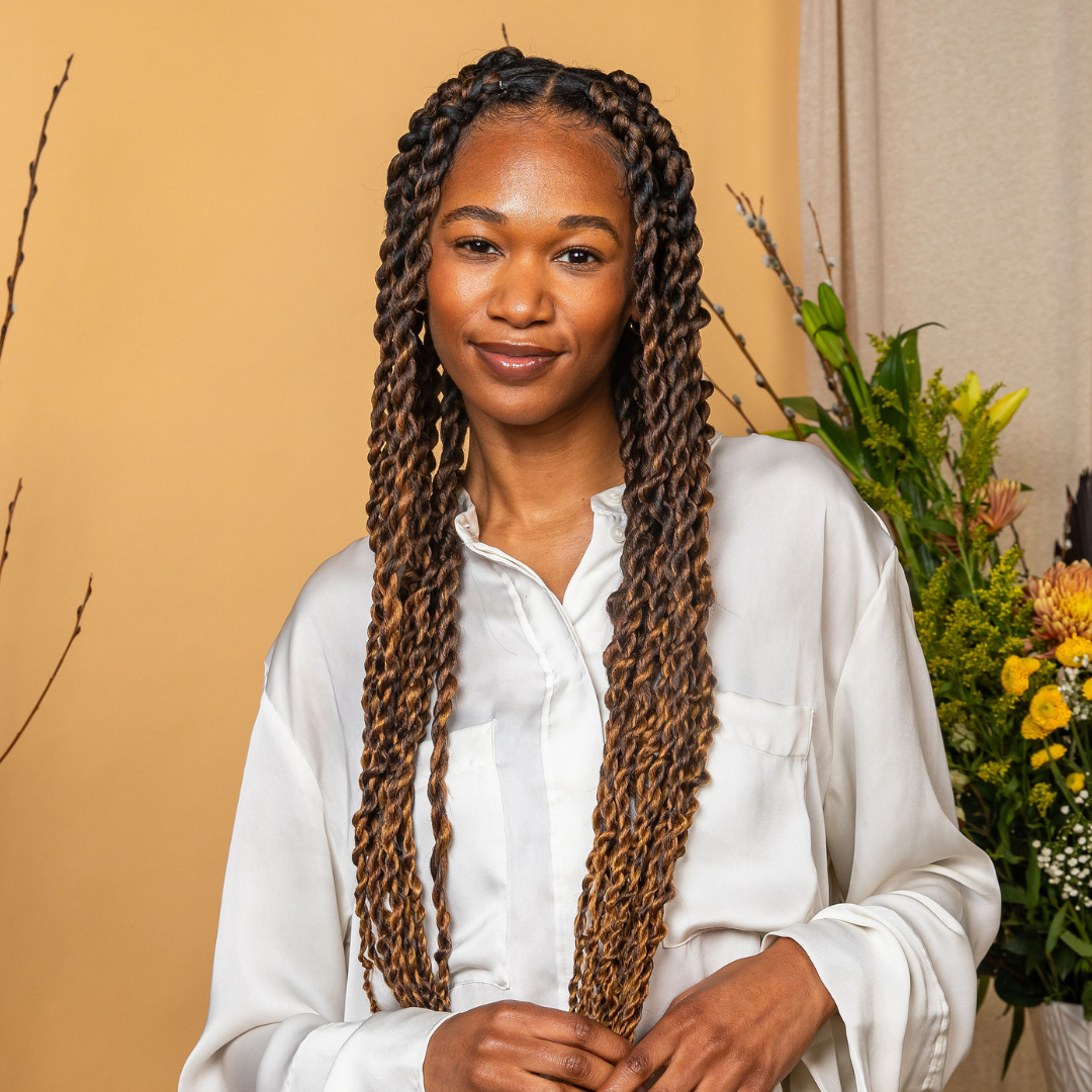 Dimensional Brown with Caramel and Honey Highlights — Winter Braid Colors 2027 for Black Women
