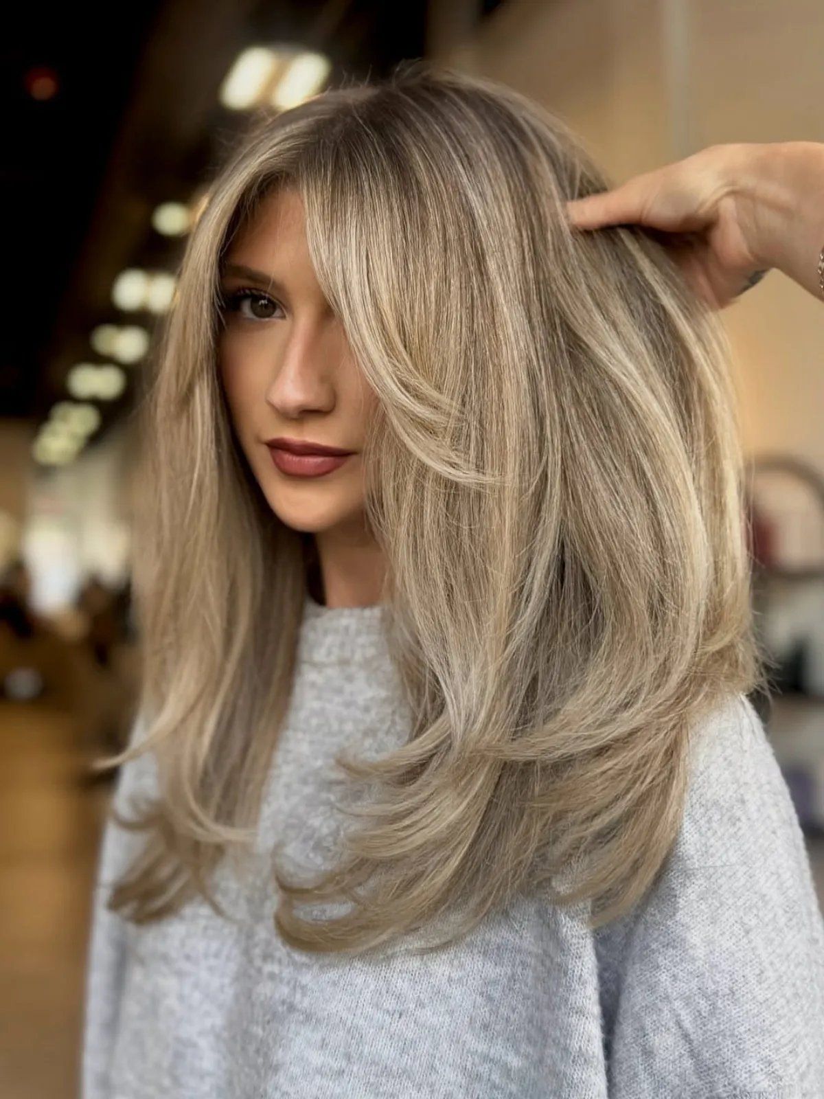 Cool Beige Blonde Blowout — Blonde Hair 2027 for Pale Skin