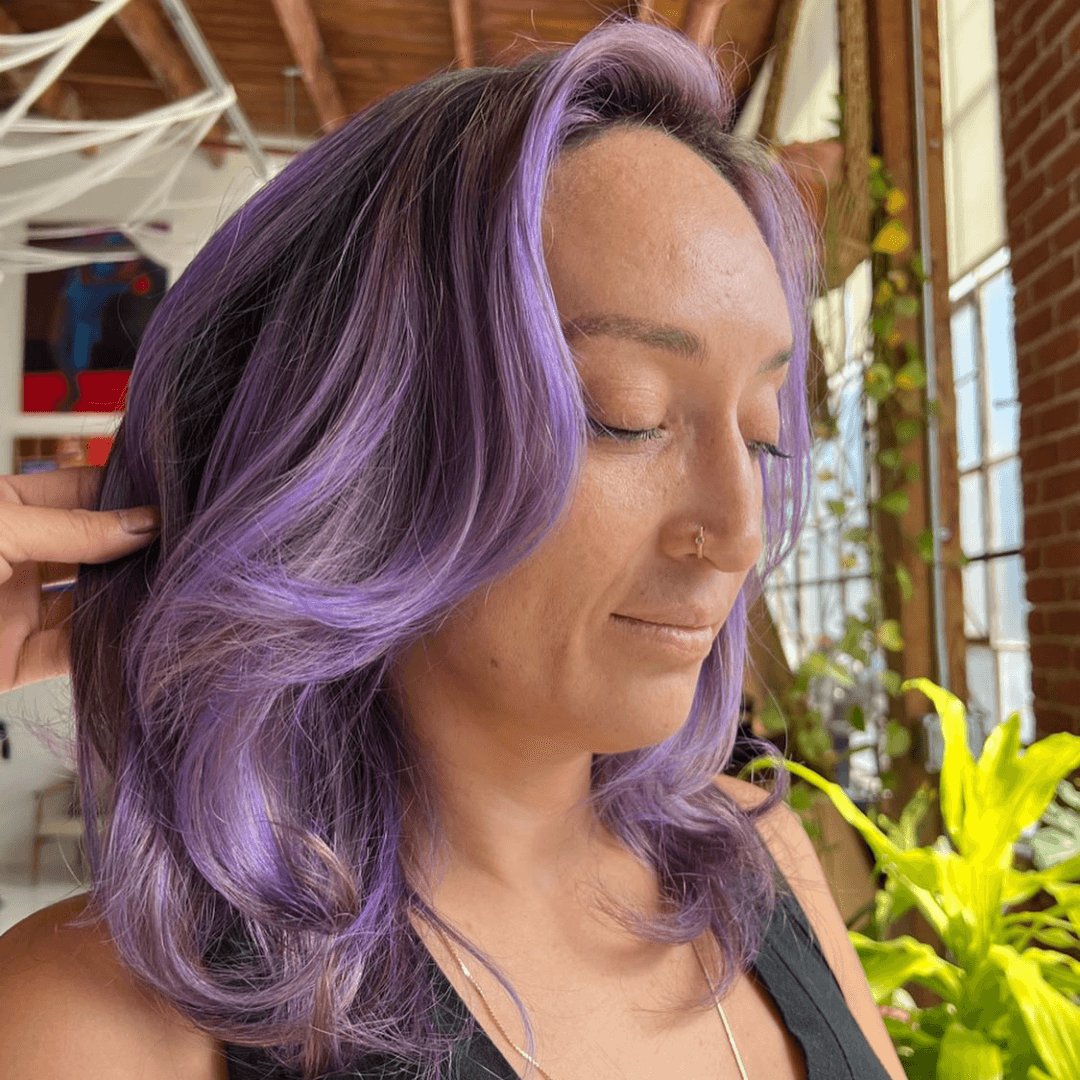 Gentle Lilac With Subtle Highlights Gentle Lilac With Subtle Highlights — Lilac Hair 2027