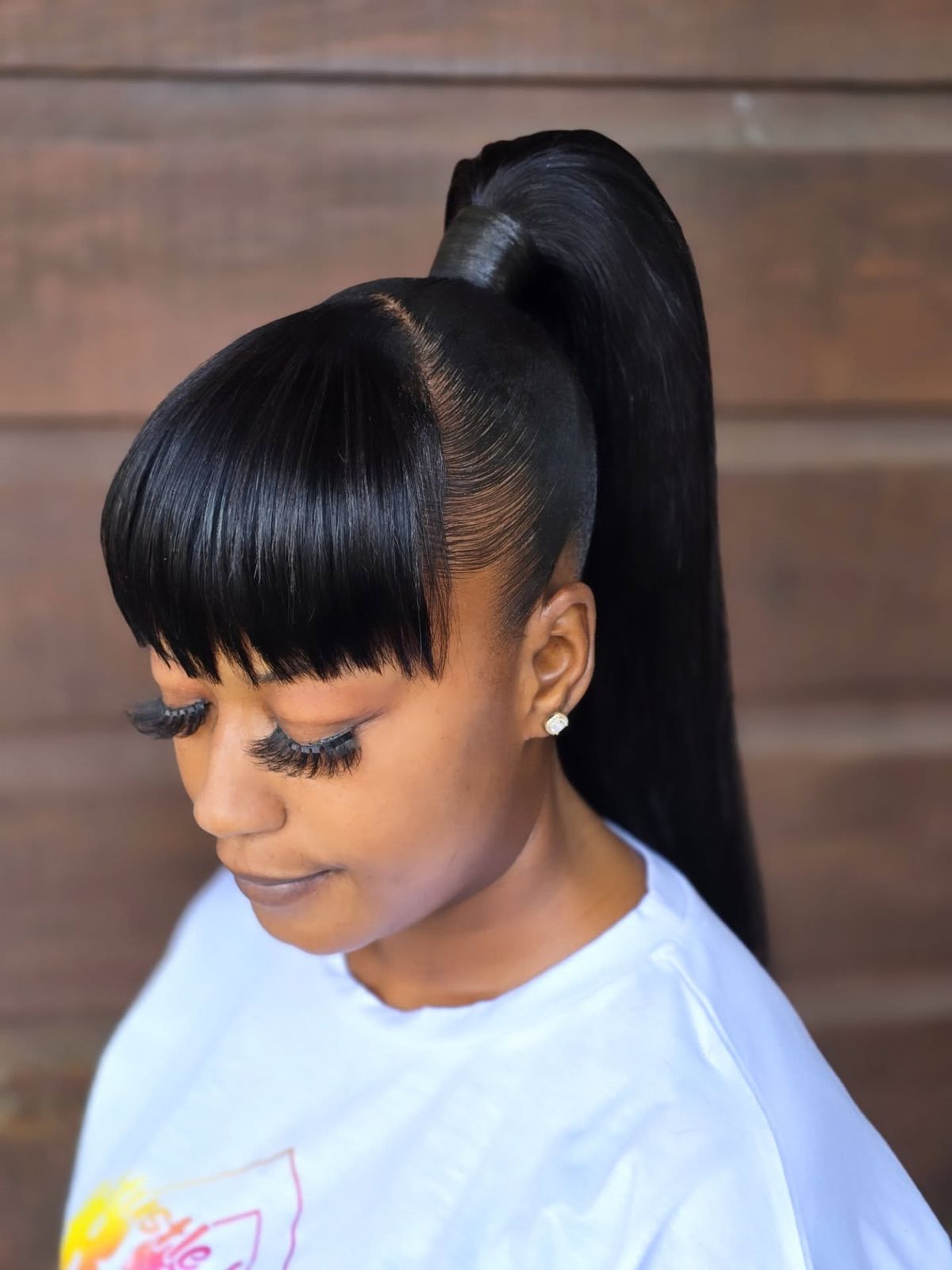 Dark Brown Visual Idea Dark Brown Visual Idea — Ponytail Hairstyles 2027 for School