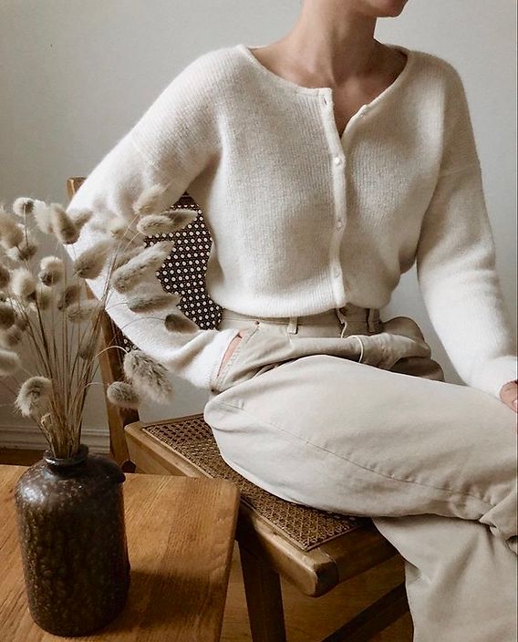 Soft Neutral Knit Cardigan for Relaxed Comfort — Pinterest Girl Outfits 2027