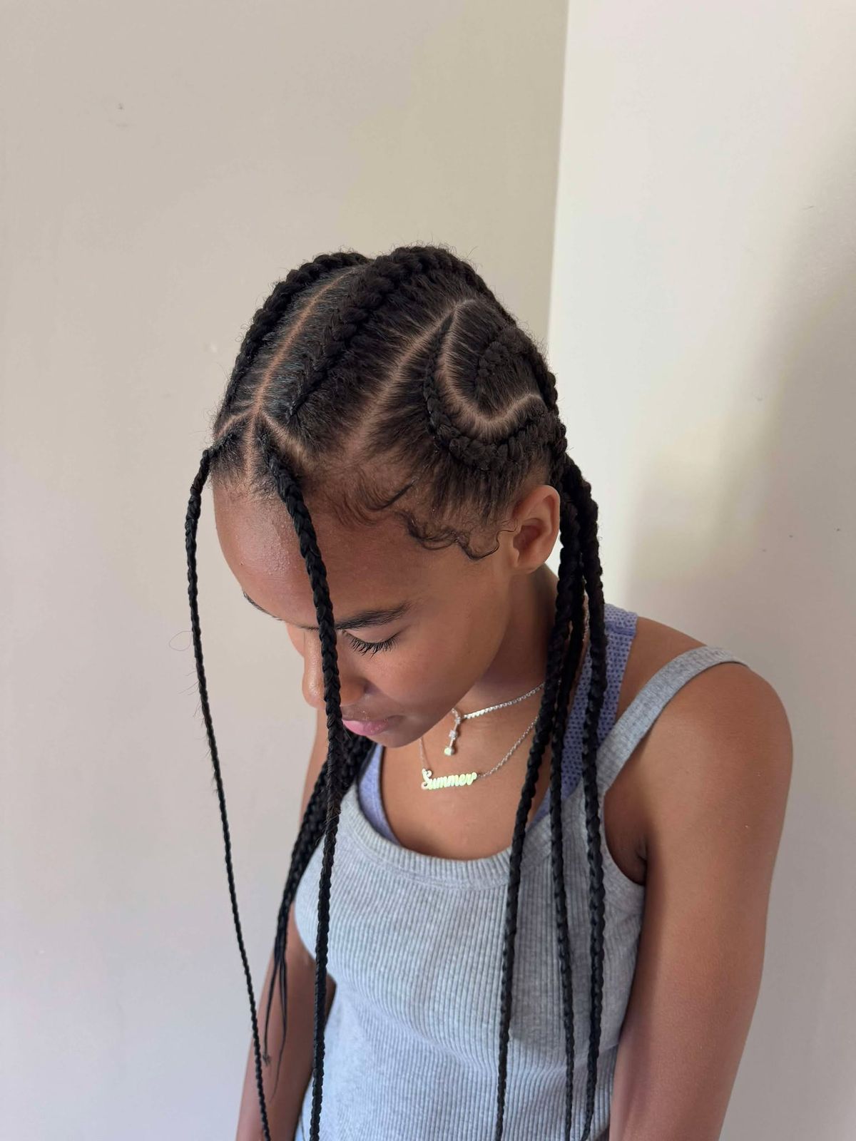 Multi-Toned Cornrows With Blonde Highlights Multi-Toned Cornrows With Blonde Highlights — 6 Cornrows 2027