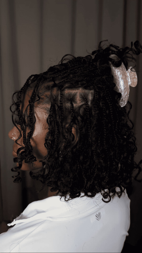 Black Base With Blonde Highlights Visual Idea Black Base With Blonde Highlights Visual Idea — Layered Knotless Braids 2027