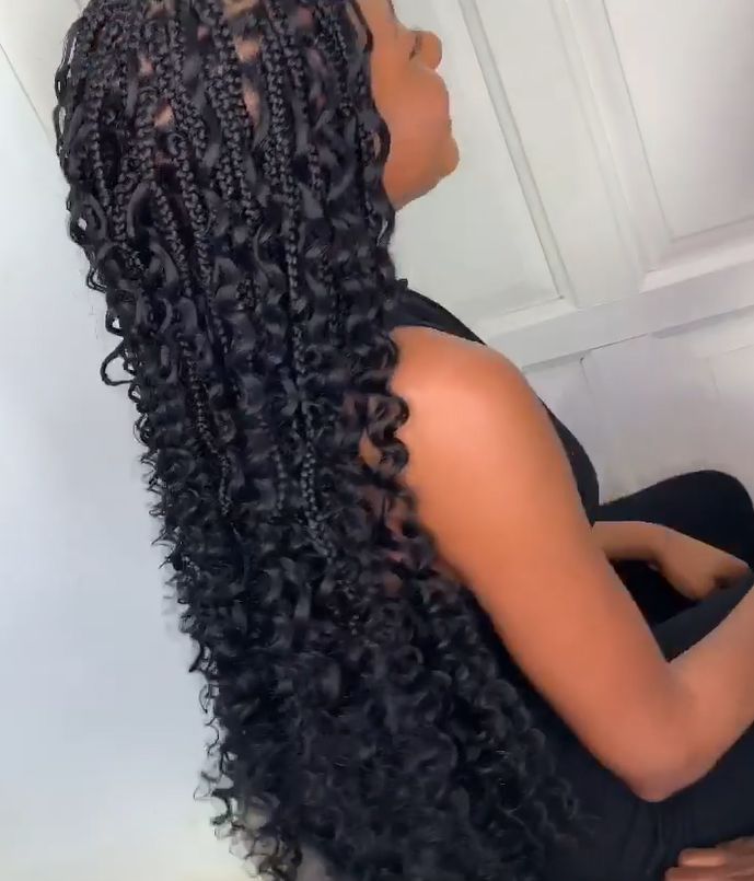 Black Visual Idea Black Visual Idea — Braided Hairstyles 2027 with Curls