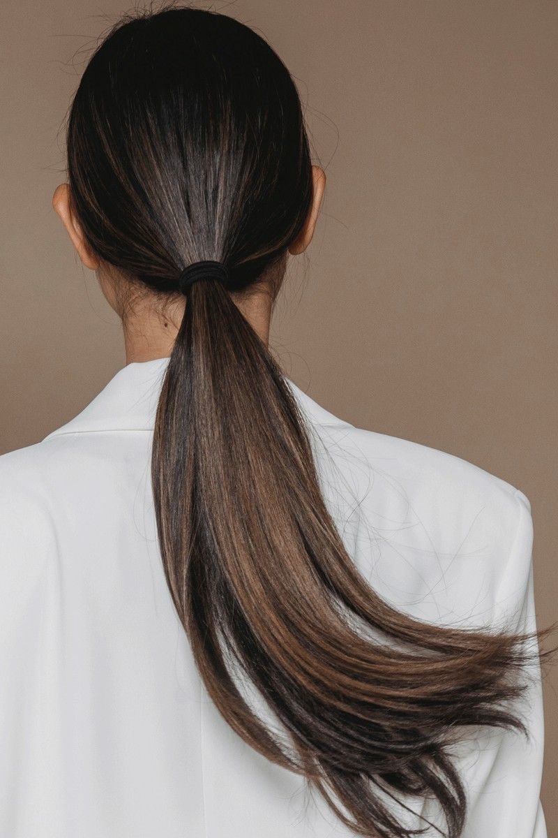 Collarbone Visual Idea — Ponytail Hairstyles 2027 for Thin Hair