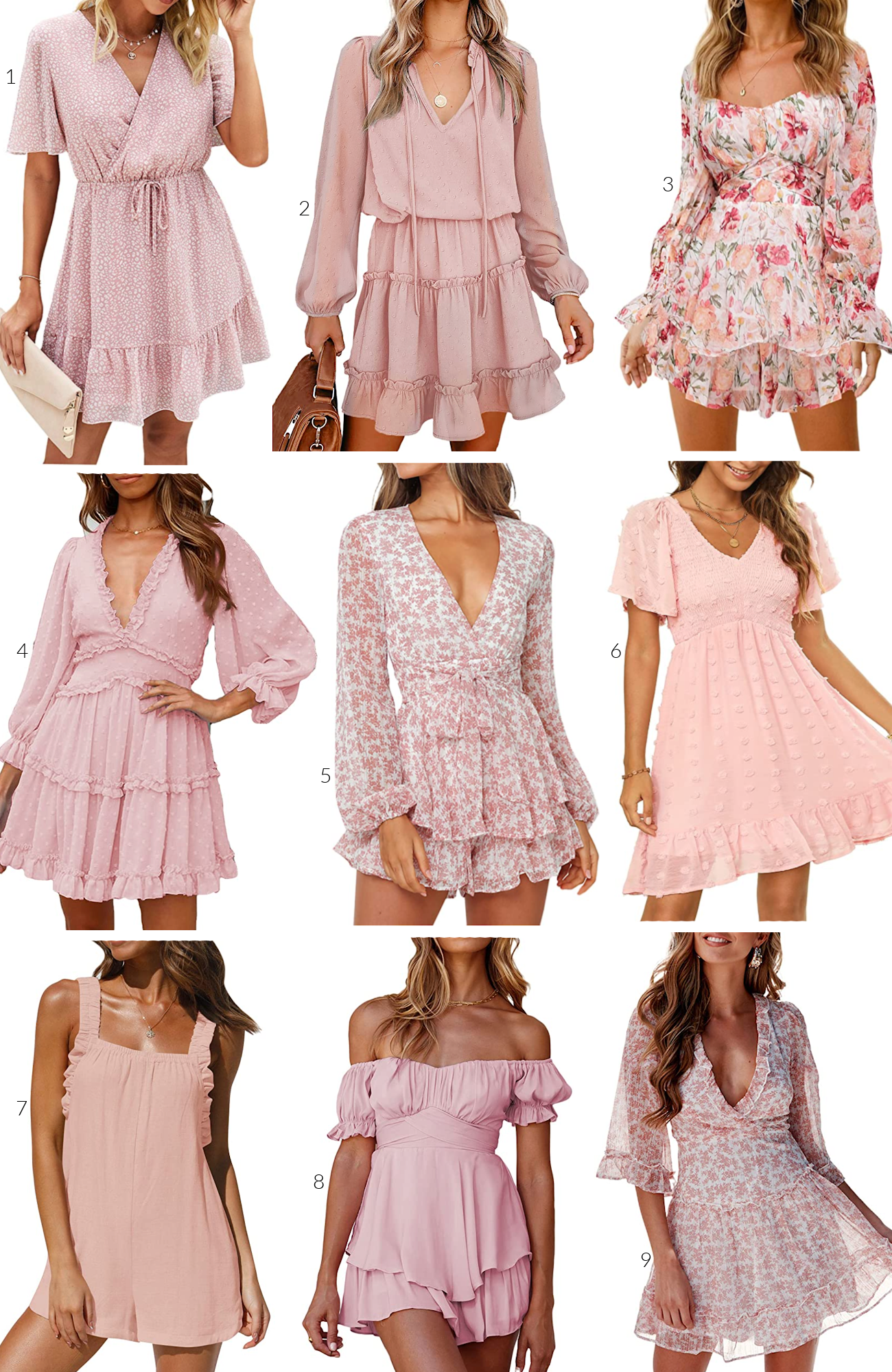 Collection of Pink Dresses for a Feminine Reveal Collection of Pink Dresses for a Feminine Reveal — Gender Reveal Outfits 2027