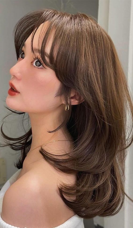 Medium Brown Visual Idea Medium Brown Visual Idea — Subtle Layered Haircut 2027