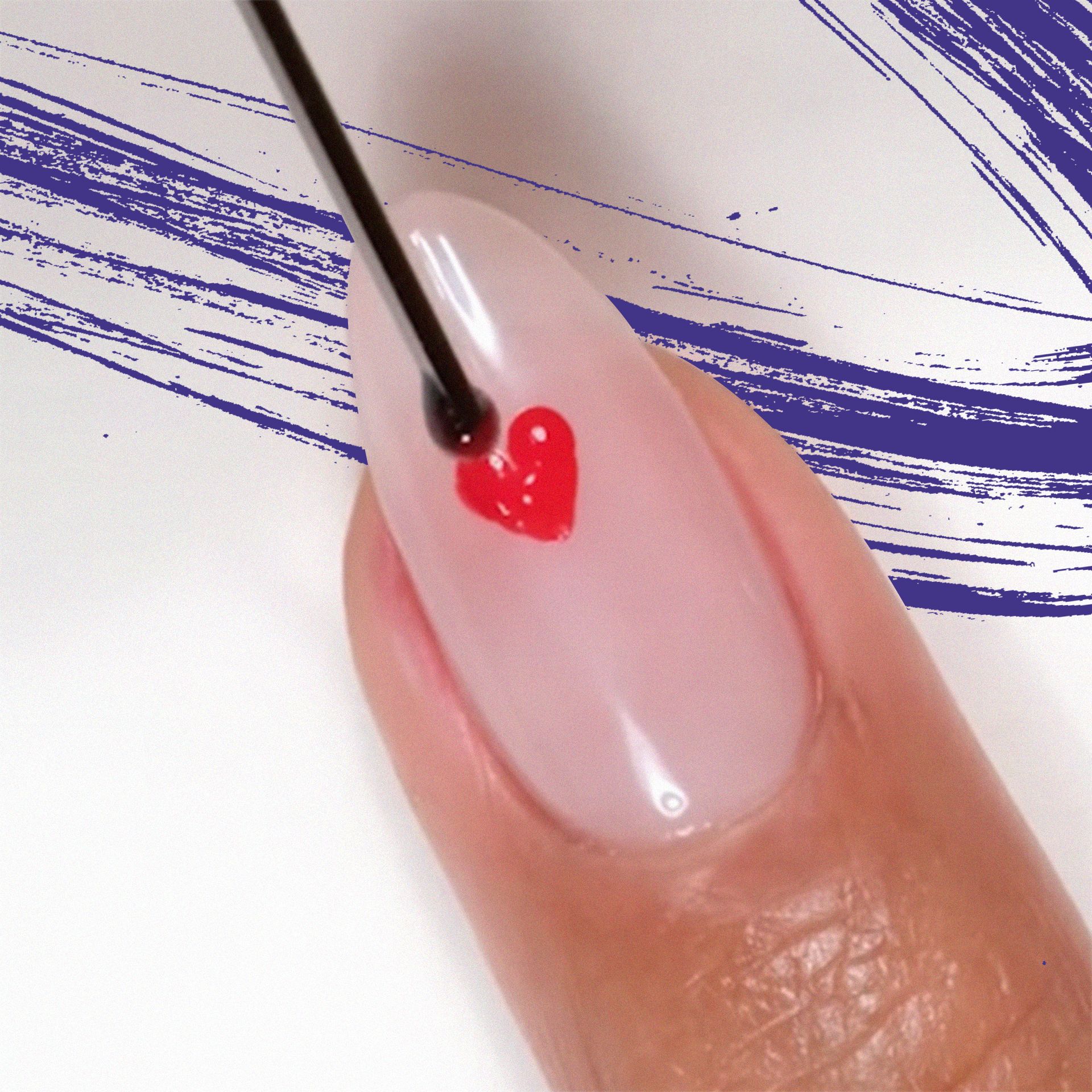 The Ultimate Minimalist Nude Oval Heart The Ultimate Minimalist Nude Oval Heart — Mismatched Heart Nails 2027