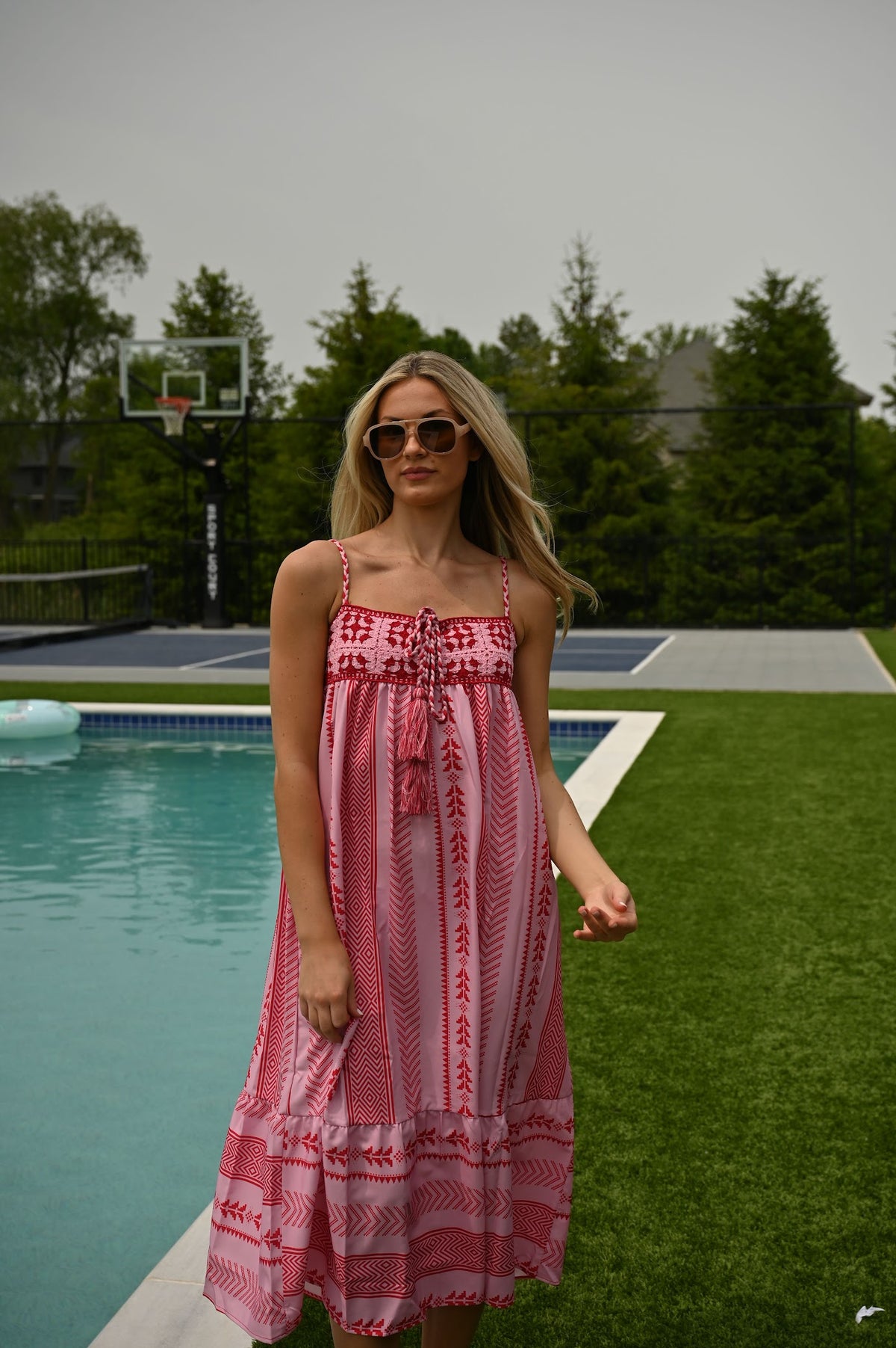 Tiered Maxi Dress with Tassels for a Bohemian Spring Break Tiered Maxi Dress with Tassels for a Bohemian Spring Break — Spring Break Outfits 2027