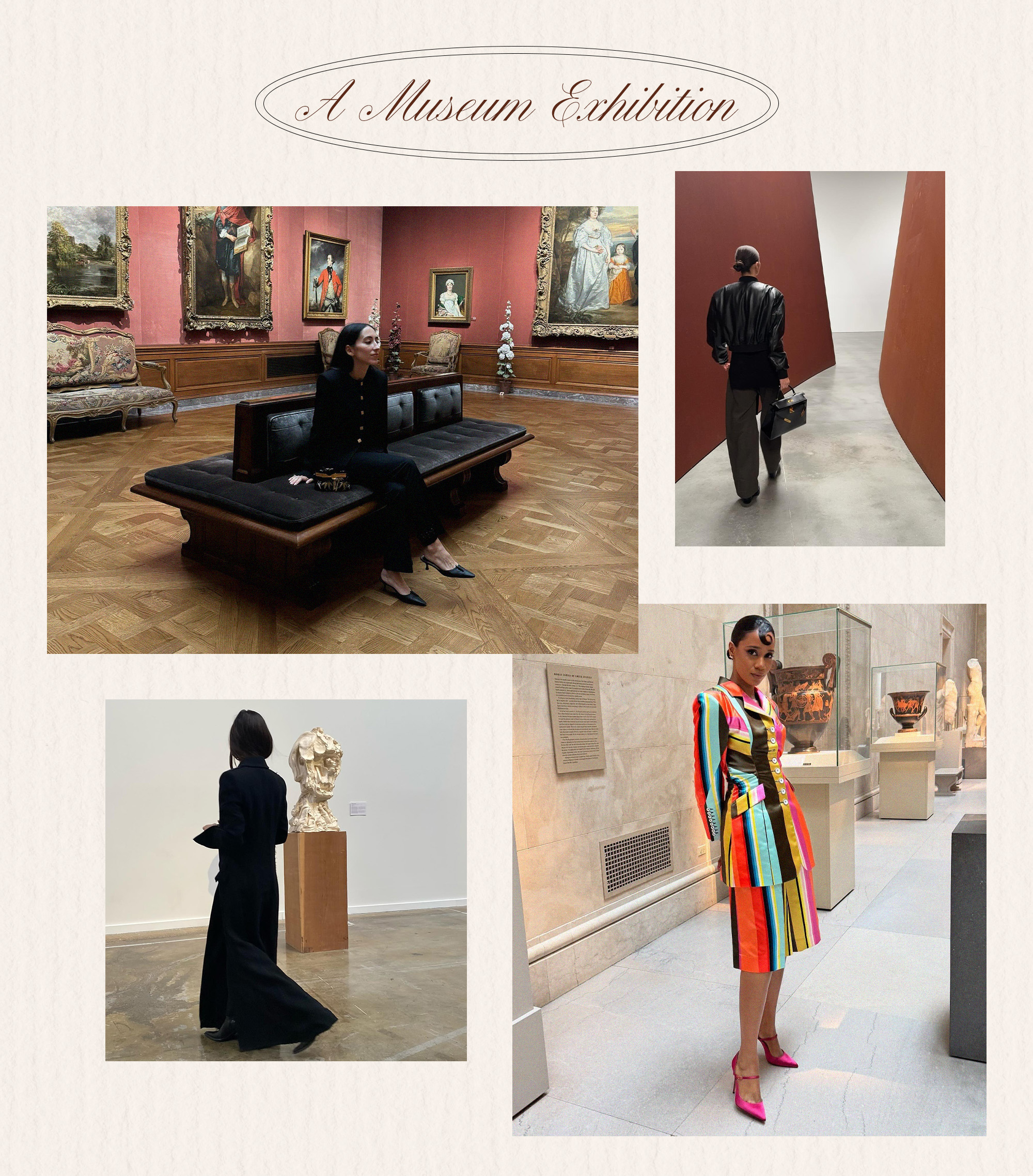 Geometric Print Dress for a Bold Museum Statement Geometric Print Dress for a Bold Museum Statement — Museum Outfits 2027