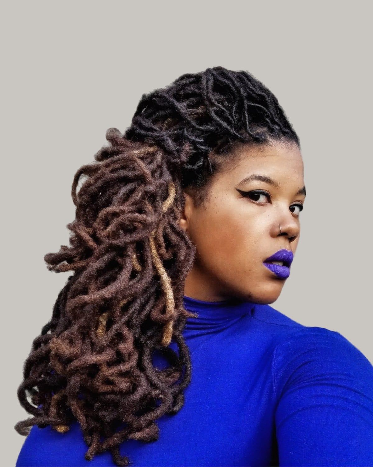 Dark Brown With Blonde Highlights Visual Idea Dark Brown With Blonde Highlights Visual Idea — Curls Locs 2027