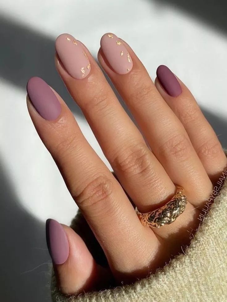 Matte Visual Idea Matte Visual Idea — Mauve Nails 2027