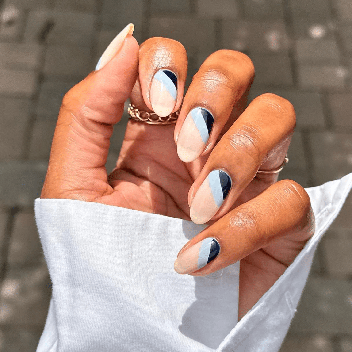 Short Square Sheer Nude Pink Glossy — The Application Is Precise Nurse Nails 2027