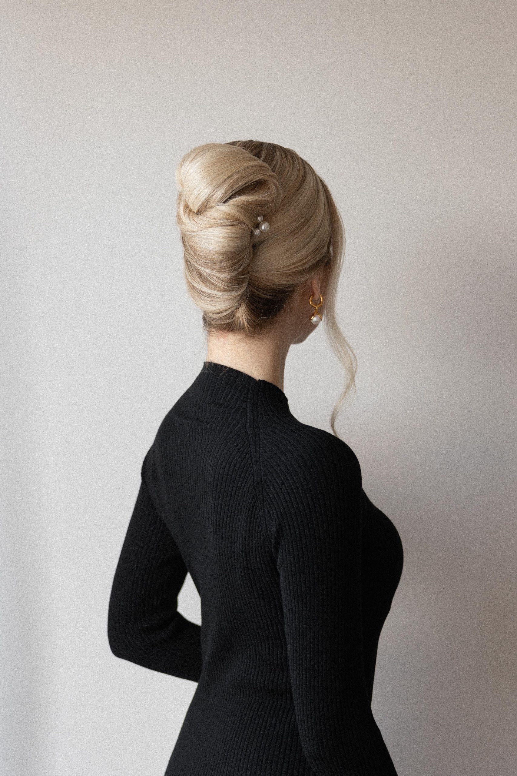 Chic French Twist Updo — Holiday Party Hairstyles 2026