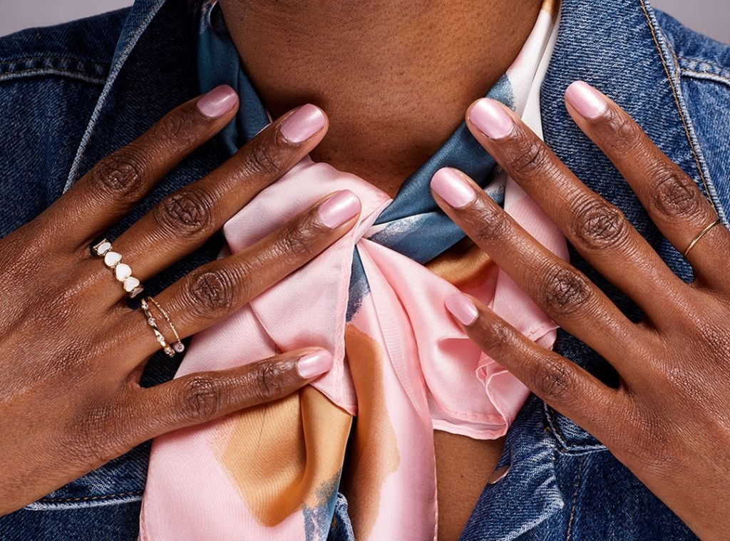 Light Pink Pearlescent Shimmer Nails Light Pink Pearlescent Shimmer Nails — Nails That Last 2027
