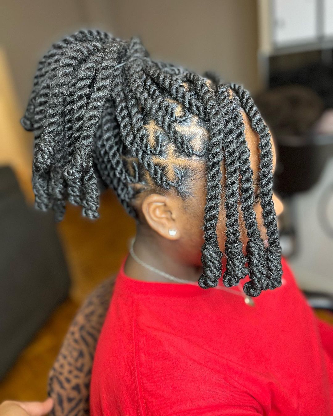 Thick Twisted Ponytail Thick Twisted Ponytail — Summer Locs Styles 2027