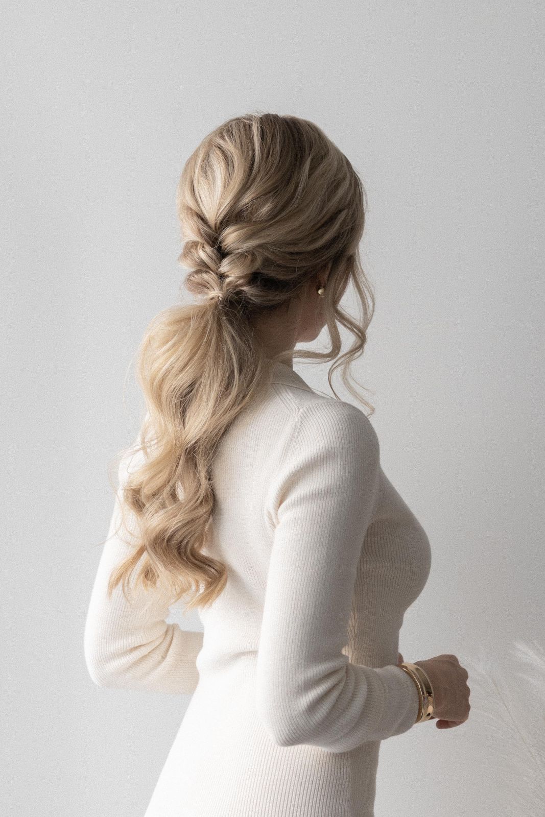 No Bangs Visual Idea — Ponytail Hairstyles 2027 for Shoulder Length Hair