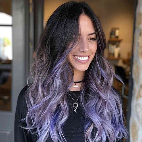 Dark Brown To Purple Ombre Visual Idea Dark Brown To Purple Ombre Visual Idea — Ombre Hair 2027