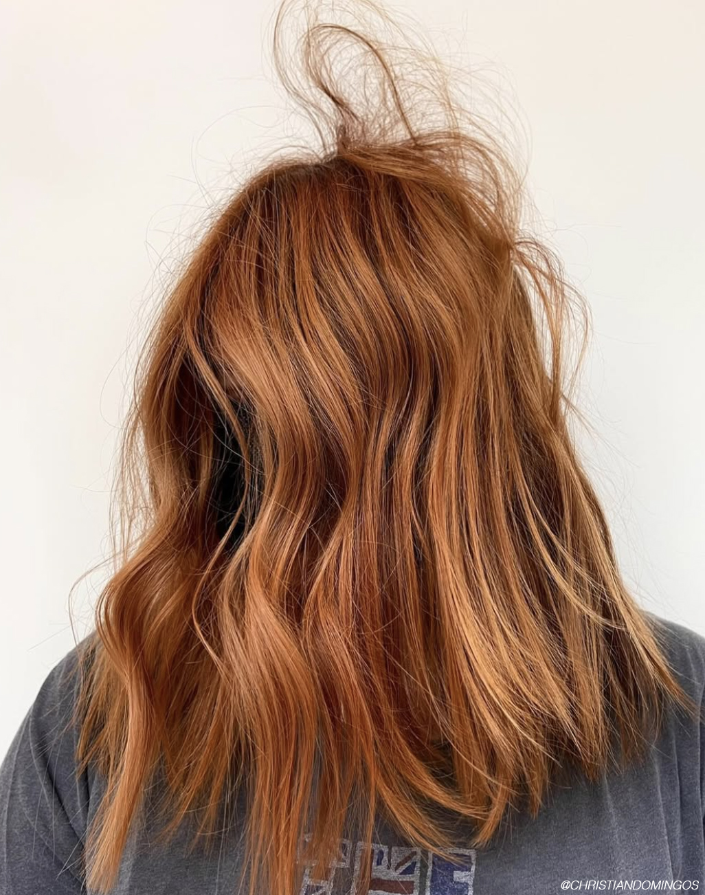 Vibrant Uniform Copper Shoulder Vibrant Uniform Copper Shoulder — Copper Hair 2027