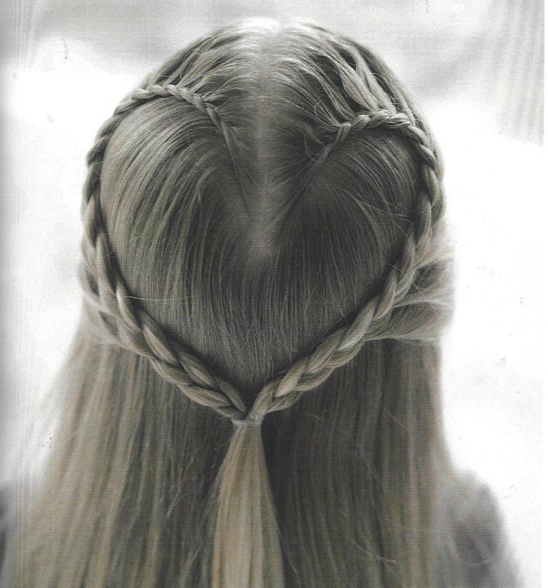 Unique Heart-Shaped Braided Crown — Little Girl Swim Hairstyles 2027