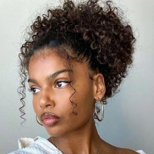 High Ponytail with Face-Framing Curls High Ponytail with Face-Framing Curls — Hairstyles 2027 for Black Women