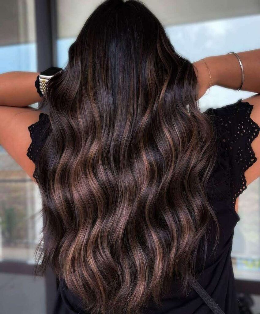 Glossy Ash Brown Balayage — Balayage on Dark Brown Hair 2027