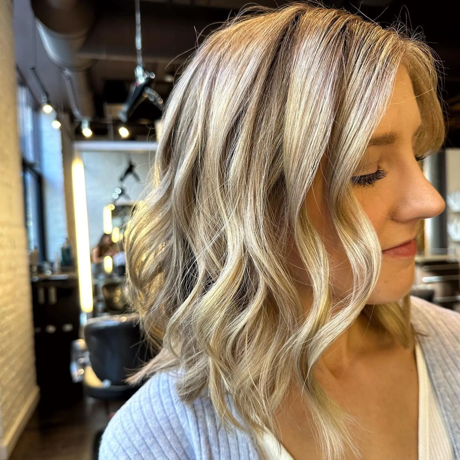 Beachy Blonde Balayage Visual Idea — Balayage Lob 2027