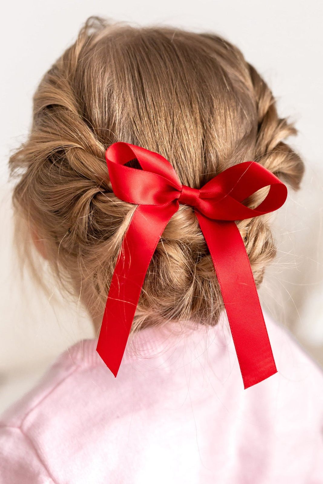 Light Brown Visual Idea — Ribbons Little Girl Hairstyles 2027